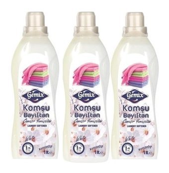 Gemi̇x Komşu Bayıltan Konsantre Bahar Tazeliği 120 Yıkama Yumuşatıcı 3x1 lt