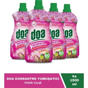 Doa Konsantre Orkide 240 Yıkama Yumuşatıcı 4x1.5 lt