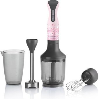 Arzum AR1087 750 ml Plastik Hazneli Turbolu Çift Bıçaklı 4'lü Blender Seti Pembe