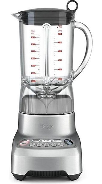 Sage SBL620 1500 ml Cam Hazneli Turbolu Tekli Büyük Smoothie Blender Gri