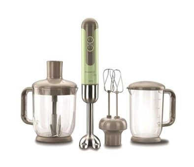 Korkmaz A447-02 1000 ml Cam Hazneli 4'lü Büyük Blender Seti Mint