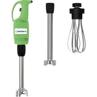Mateka MX40 Cam Hazneli 3'lü Mini El Blender Yeşil