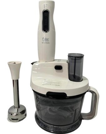 Fakir Mr. Chef Quadro 1500 ml Cam Hazneli Turbolu İkili Büyük Blender Seti Beyaz