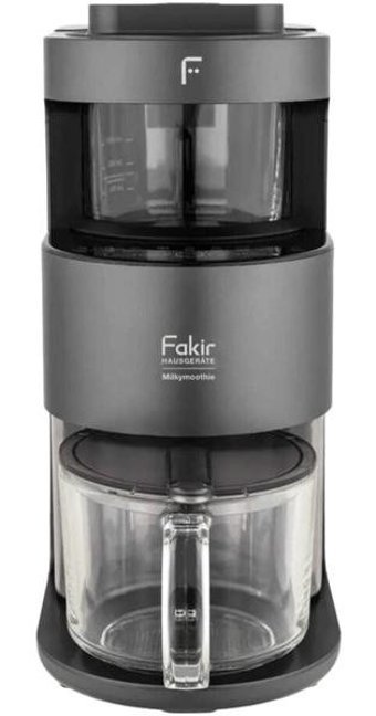 Fakir Milkymoothie 1000 ml Cam Hazneli Turbolu Tekli Büyük Smoothie Blender Siyah