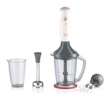 Arzum AR1107-B 1500 ml Plastik Hazneli Turbolu 4'lü Büyük Blender Seti Beyaz