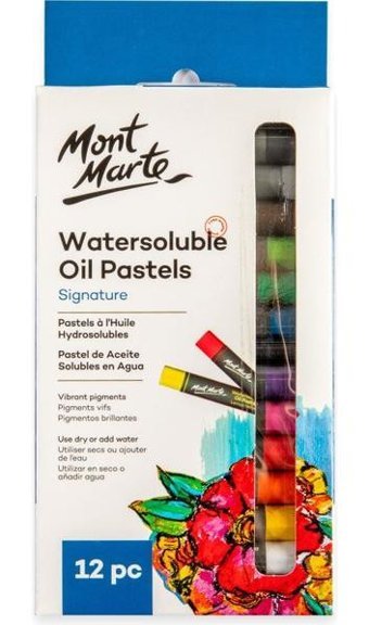 Mont Marte 12'li Yağlı Pastel Boya