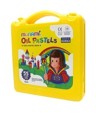 Monami Çantalı 60'lı Yağlı Pastel Boya
