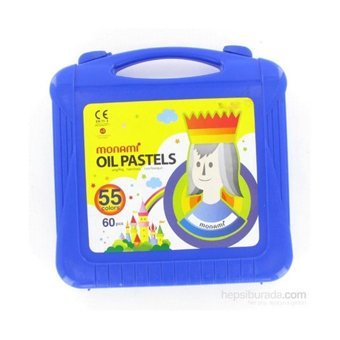 Monami Çantalı 55'li Yağlı Pastel Boya