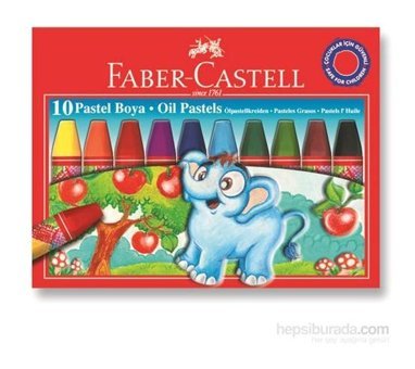Faber-Castell 10'lu Yağlı Pastel Boya