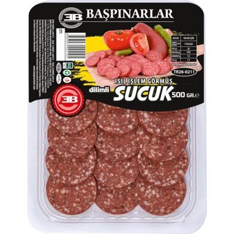 Başpınarlar Et Fermente Dilim Sucuk 500 gr