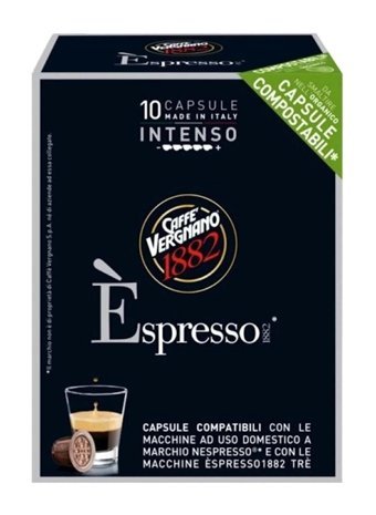 Caffe Vergnano Intenso 10'lu Espresso Kapsül Kahve