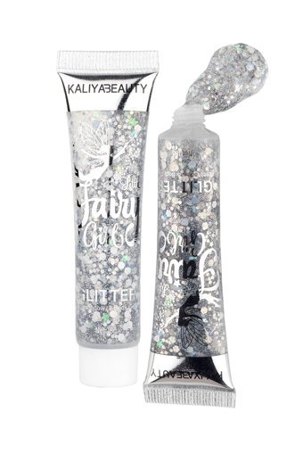 Tikatti Fairy Girl Jel Glitter Tekli Far Gümüş