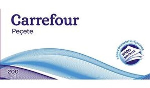Carrefour Düz Kağıt Peçete 200'lü