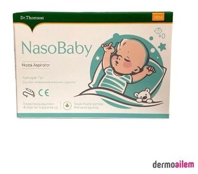 Dr.thomson Naso Baby Burun Aspiratörü +Yedek Uç 10'lu