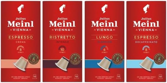 Julius Meinl 40'lı Espresso-Lungo-Ristretto Kapsül Kahve