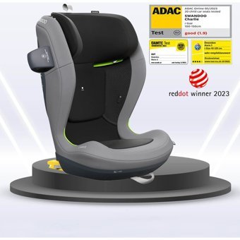 Swandoo Charlie Isofixli Dönen 15-50 kg Adac Sertifikalı Oto Koltuğu Füme