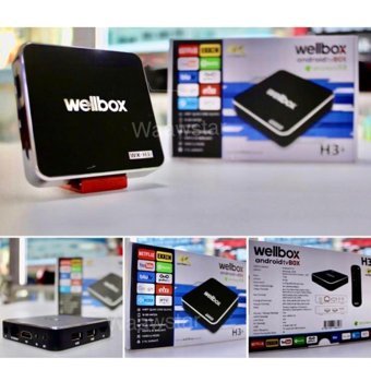 Wellbox WX-H3 16 GB Kapasiteli Wifi 4K Android TV Box