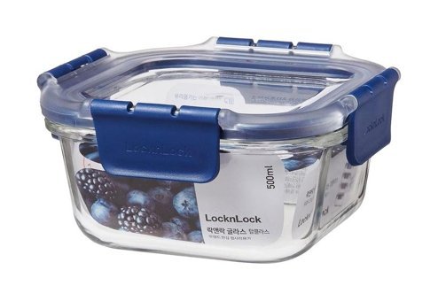 Lockn Lock Top Class Kare Plastik Saklama Kabı 500 ml
