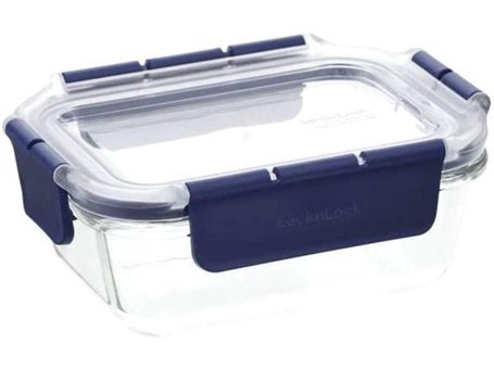 Lockn Lock Top Class Dikdörtgen Cam Saklama Kabı 380 ml