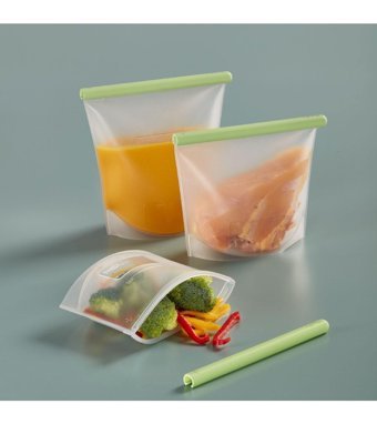 Lekue Dikdörtgen Silikon Saklama Kabı 500 ml