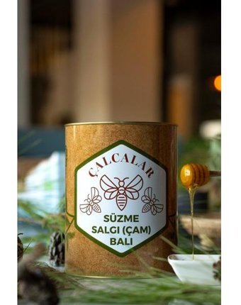 Çalcalar Muğla Organik Süzme Çam Balı 4.7 kg