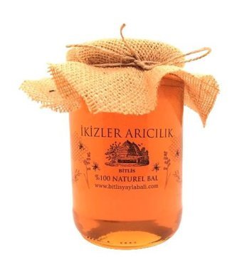 İkizler Arıcılık Bitlis Organik Süzme Yayla Balı 1 kg