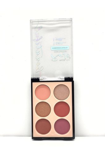 Roesia Rose Cosmetics Beautiful Krem Saten Far Paleti