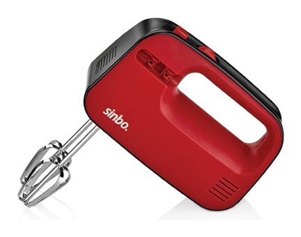 Sinbo SMX-2747 300 W Turbo Fonksiyonlu Kırmızı El Mikseri