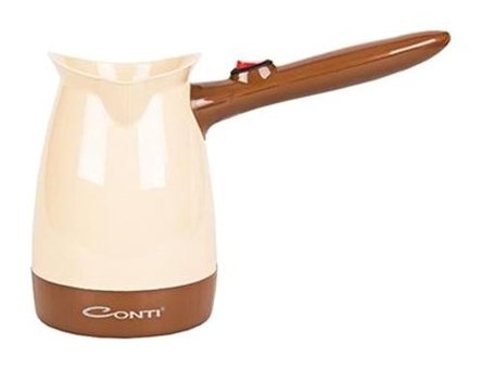Conti CKC-200 Keyif 400 ml 4 Kişilik Krem Türk Kahvesi Makinesi