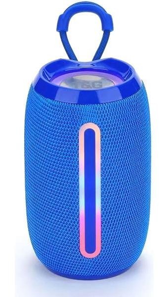 T&G SK007 Işıklı Mavi Bluetooth Hoparlör