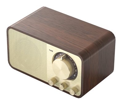 Mistaha JY-66 5 W Radyolu Kahverengi Bluetooth Hoparlör