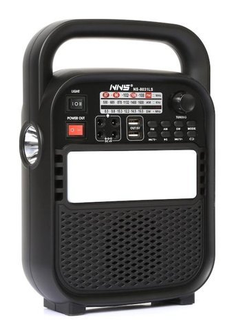 NNS NS-8031LS 7 W Radyolu Siyah Bluetooth Hoparlör