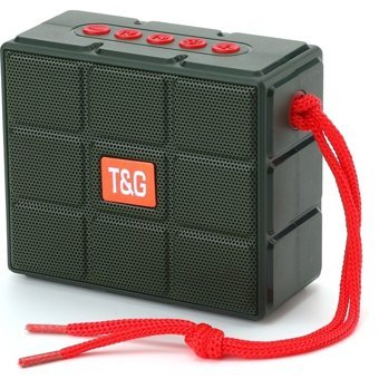 T&G TG311 5 W Radyolu Yeşil Bluetooth Hoparlör