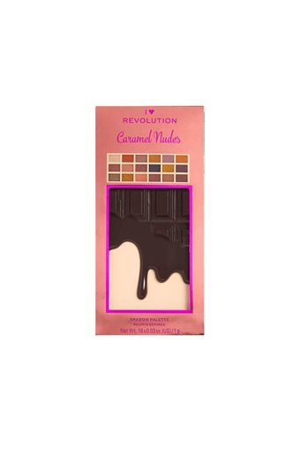 Revolution Caramel Nudes No:1 Krem Metalik Far Paleti