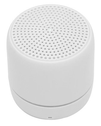 Goshyda Mini Işıklı Beyaz Bluetooth Hoparlör