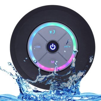 Zolyet Mini Radyolu Işıklı Siyah Bluetooth Hoparlör