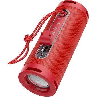 Hoco HC9 5 W Işıklı Kırmızı Bluetooth Hoparlör