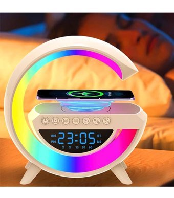 Turgut Ticaret BT-3401 15 W Radyolu Işıklı Sarı Bluetooth Hoparlör