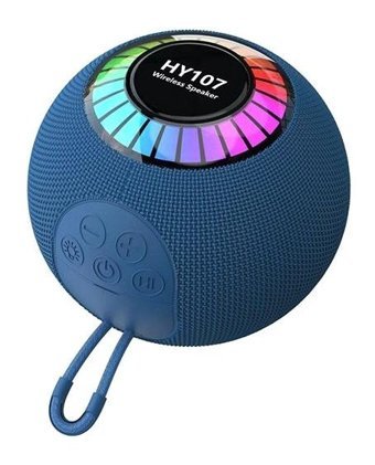 Chunkyated HY107 5 W Işıklı Mavi Bluetooth Hoparlör