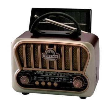 Everton RT-826 5 W Radyolu Kahverengi Bluetooth Hoparlör