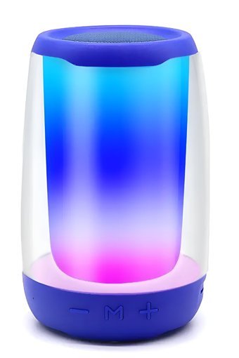 MN6 Pulse 4 Mini 10 W Işıklı Mavi Bluetooth Hoparlör
