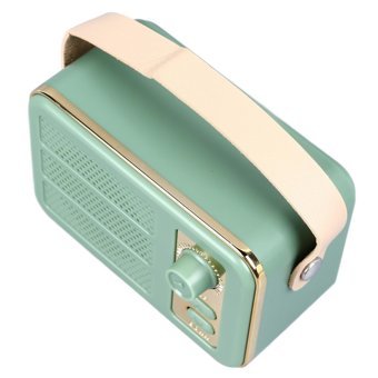 Dauz Retro 5 W Radyolu Yeşil Bluetooth Hoparlör