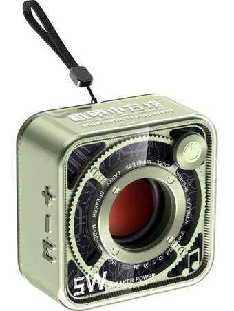 Lebeigo Mecha 5 W Yeşil Bluetooth Hoparlör