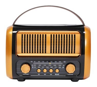Coverzone M-1938BT Radyolu Sarı Bluetooth Hoparlör