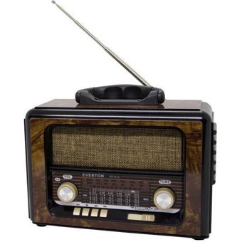 Everton RT-828 5 W Radyolu Kahverengi Bluetooth Hoparlör