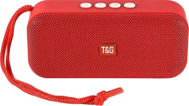 T&G TG516 5 W Radyolu Kırmızı Bluetooth Hoparlör