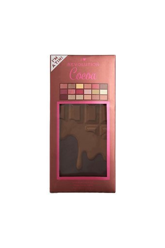 Revolution Chocolate Cocoa Tin No:01 Krem Işıltılı Far Paleti