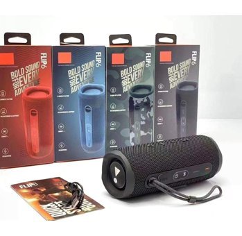 Junglee Flip6 Siyah Bluetooth Hoparlör