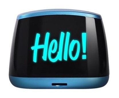 Airenk Mini 5 W Işıklı Mavi Bluetooth Hoparlör