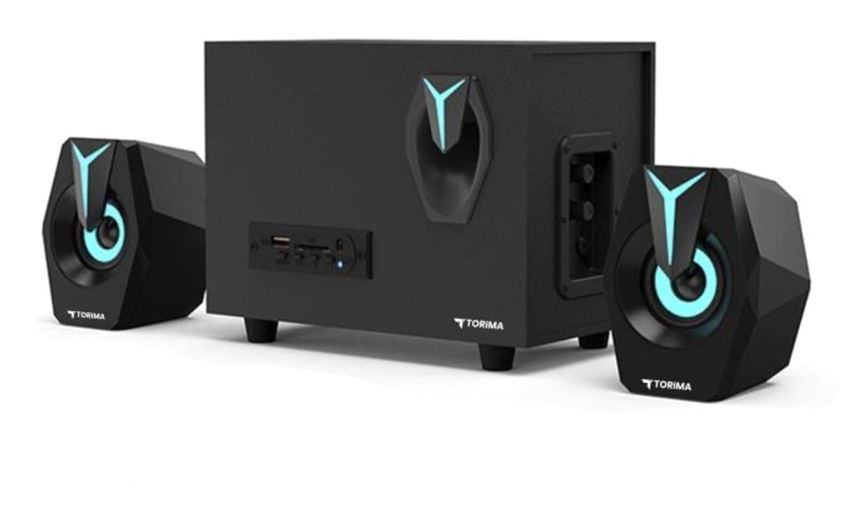 Torima D37 6 W Işıklı Siyah Bluetooth Hoparlör